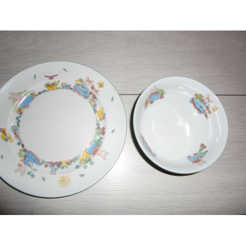 Ensemble Assiette+Bol Guy Degrenne / Décor Exclusif Tinou