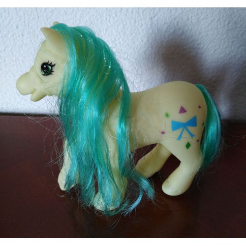 My Little Pony - Poney Jaune Motif Ruban - Hauteur 15 Cm