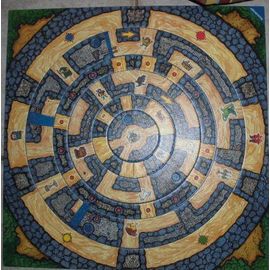 Plateau Plan Pour Jeu Labyrinthe Secret