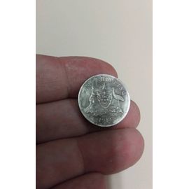Piece Argent 1 Shilling Australie 1914