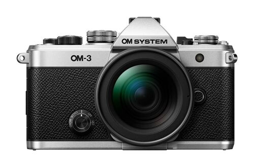 Appareil photo hybride Om System OM-3 Argent + Objectif M.Zuiko Digital 12-45 mm