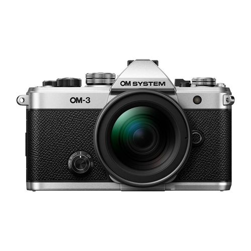 Appareil photo hybride Om System OM-3 Argent + Objectif M.Zuiko Digital 12-45 mm