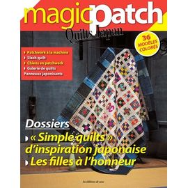 Magic Patch Quilt Japan 22 Chiens En Patchwork / Slash Quilt