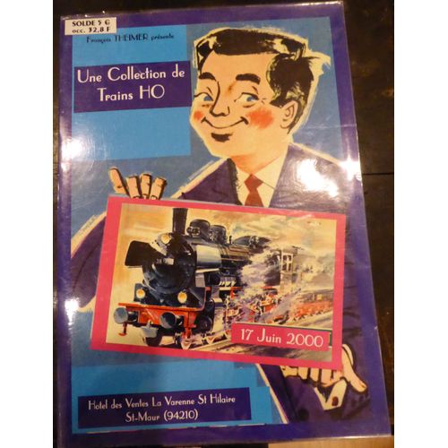 Trains Maquette - Catalogue De Vente Trains Ho - Hotel Des Vente La Varenne St-Hilaire-Trains Ho