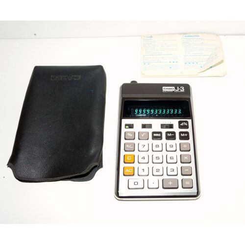 Casio J-3 Calculatice Vintage