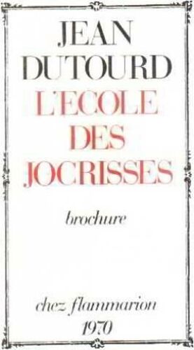 L'ecole Des Jocrisses: Brochure