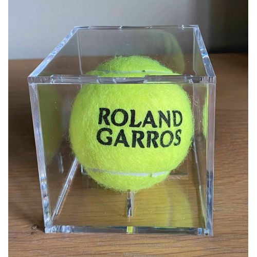 Roland Garros Tennis Ball Signed Borg