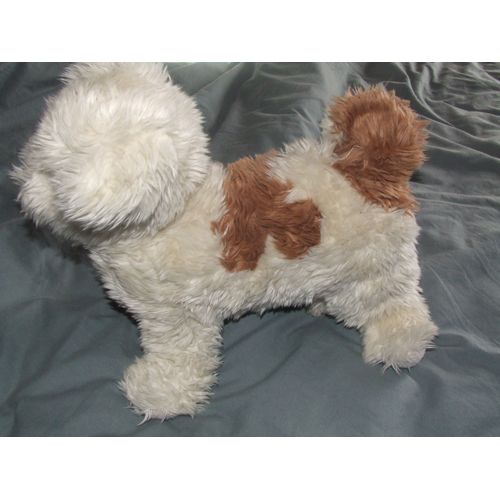Chien Jemini Beige Marron