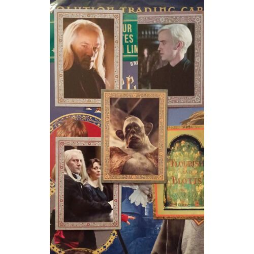 Lot De 5 Cartes  Harry Potter Évolution Trading Game