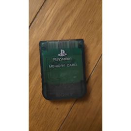 Carte Mémoire Ps1 Bleu Translucide