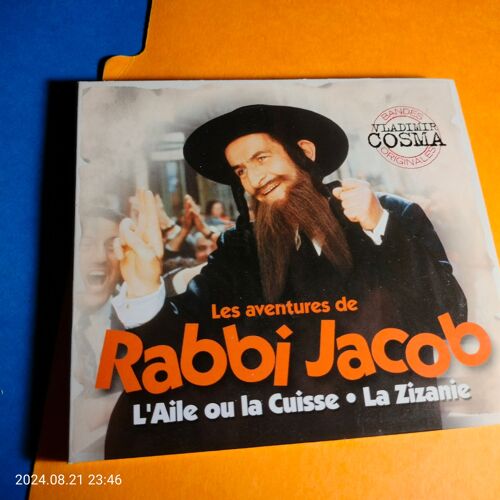 Vladimir Cosma ‎– Les Aventures De Rabbi Jacob / L'aile Ou La Cuisse / La Zizanie Cd