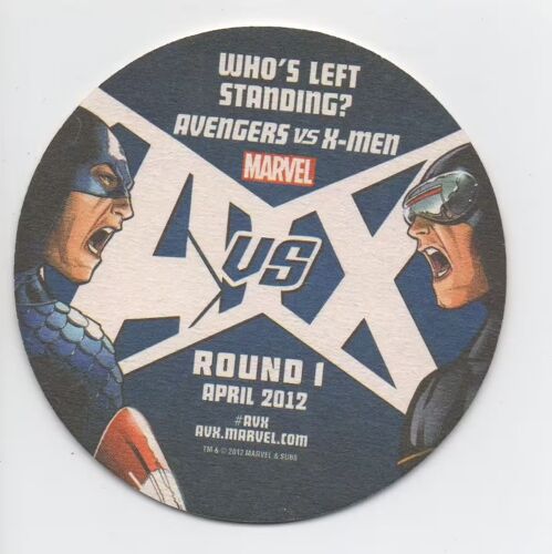 Sous-Bock Avengers Vs X-Men Promo Coasters Marvel Comics (2012)