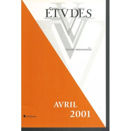 Revue Études Avril 2001