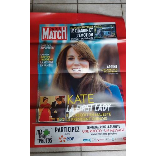 Affiche Paris Match 3467