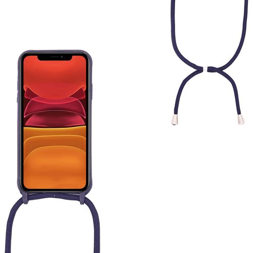 Coque Compatible Avec Iphone 7/Iphone 8(4.7""),Collier Pour Étui Colliers De Cellulaire Corde Silicone Avec Cordon Case Tpu Bumper Pour Iphone 7/Iphone 8(4.7"")-Rouge