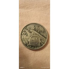 Pièces De 25 Pas De 1957 Espagne