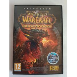 Jeux World Of Warcraft Cataclysm Complet Boîte D'origine Et Livrée