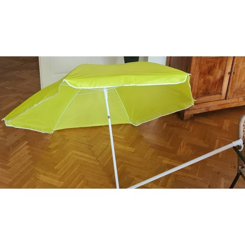 Parasol De Plage Vert Pomme Uni