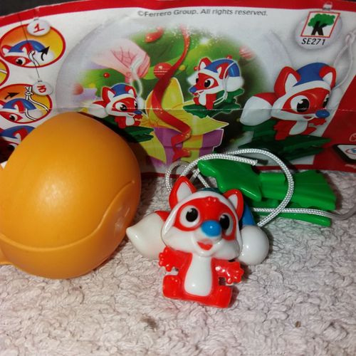 Figurine Kinder Se 271 Renard Messager