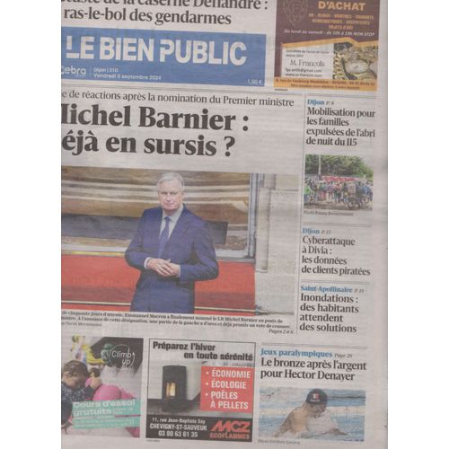 Journal Le Bien Public Du 6 Septembre 2024