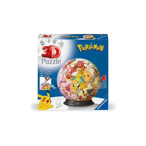 Puzzle 3d Rond Ravensburger Pokémon