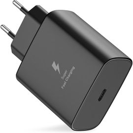 Prise de Chargeur USB C Ultra Rapide 45 W, Adaptateur Secteur PPS Chargeur Mural Rapide Compatible avec Samsung Galaxy S22 Ultra/ S22+/S22/Note 20/S20/S21, Tab S7/S7+/S8/S8+/S8 Ultra MacBook Pro 13¿