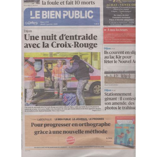 Journal Le Bien Public - 2 Janvier 2025