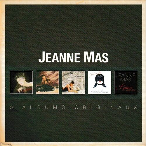 Jeanne Mas 5 Albums Originaux (Deluxe) 5 Cd (P) 2014 Parlophone Music France © Warner Music France Warner Music Group Compagny Made In Eu. Version Rare Boitier Cartonné Voir Mes Photos Pour Les Titres