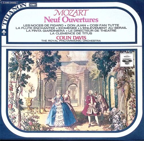 Colin Davis - Neuf Ouvertures - Mozart