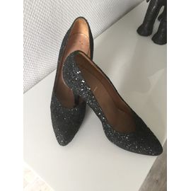 Escarpins Paillettes Noires Spéciales Danse Taille 39