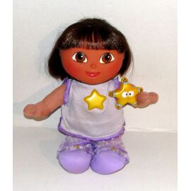 Dora - Poupée Danse avec Moi - Figurine Interactive De 30 Cm - 1 Figurine, 5 Accessoires & 6 Chansons - Bilingue Français Anglais - Dessin Animé Jouet Maison De Poupée - Jouet Enfant 3 Ans Et