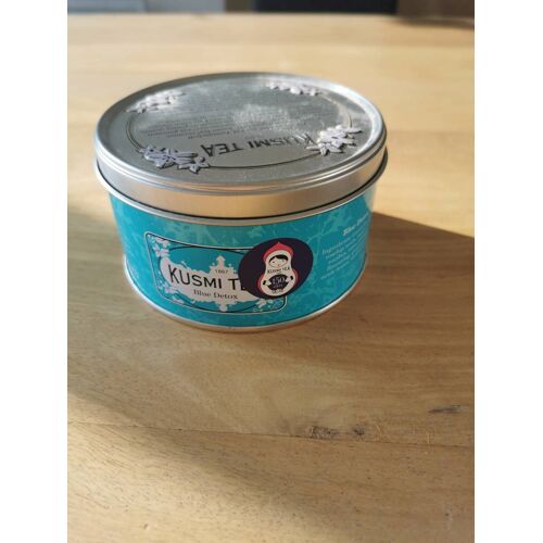 Boîte De Rangement En Métal, Très Bon État, Bleu Turquoise