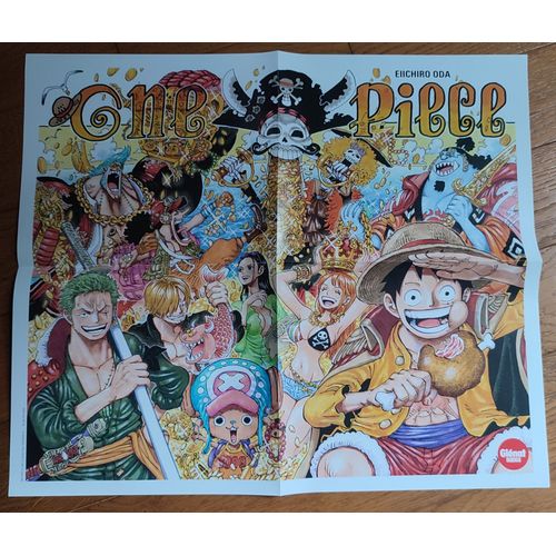 Affiche One Piece Eiichiro Oda Glenat