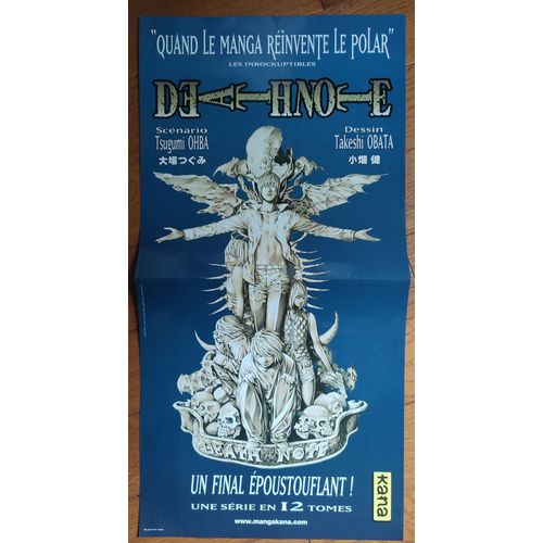 Affiche Death Note Ohba Obata Kana