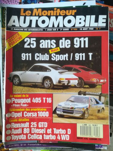 Le Moniteur Automobile 906