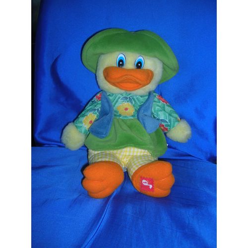Peluche Canard Interactif Musical Et Vibreur "La Danse Des Canards"