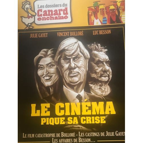 Les Dossiers Du Canard Enchaîné, Le Cinémapique Sa Crise