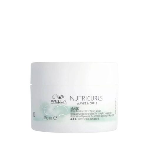 Wella Nutricurls Masque Soin Profond Pour Cheveux Et Ondulées Bouclés 150ml 
