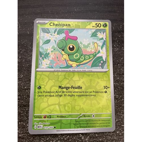 Pokemon Chenipan 010 / 165 Reverse