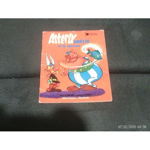 Astérix, Obélix Et Le Poisson - Mini Livre