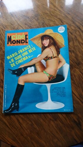 Cinemonde N°1696  Marie-France Pisier  Brigitte Bardot, Film "Hotel Du Nord" 3 Pages