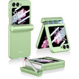 Galaxy Z Flip 6 Avec Stylet Et Fente, Film Protecteur Intégré Et Charnière Pliable, Étui De Protection Pour Samsung Galaxy Z Flip 6 5g-Menthe[L1934]