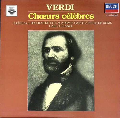 Carlo Franci - Choeurs Célèbres - Verdi - 1981