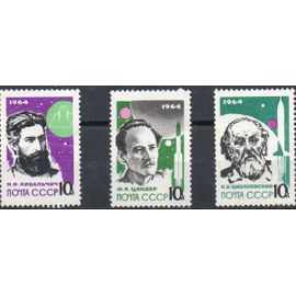 Russie ( U.R.S.S. ) Timbres Technologies Spatiales Et Scientifiques 1964