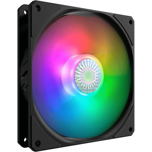 ChenQuanSarl-Sickleflow 140 Argb - Ventilateur De Boîtier Pc & Refroidissemnt 140 Mm, Compatible Carte Mère Rgb Adressable, Pales Translucides, 67 m, 2,25 Mmh2O, 10 À 27 Dba - Argb