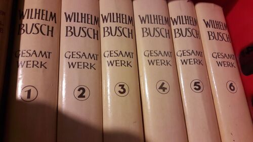 Das Gesamtwerk Des Zeichners Und Dichters In Sechs Banden 6volumes