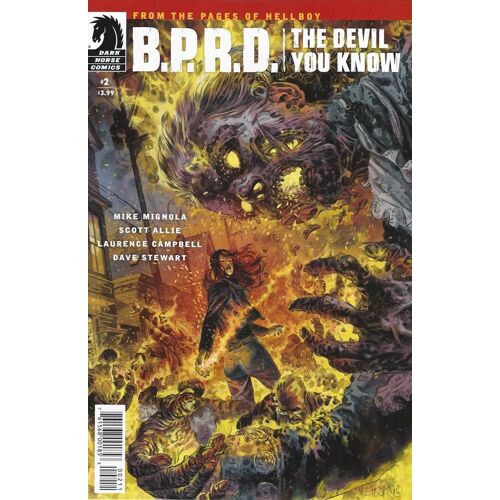 B.P.R.D. N°149 - The Devil You Know N°2 (Mignola / Campbell - Dark Horse 2017)