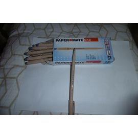 Stylo À Bille Replay Bleu Boite De 12 Papermate 295.31