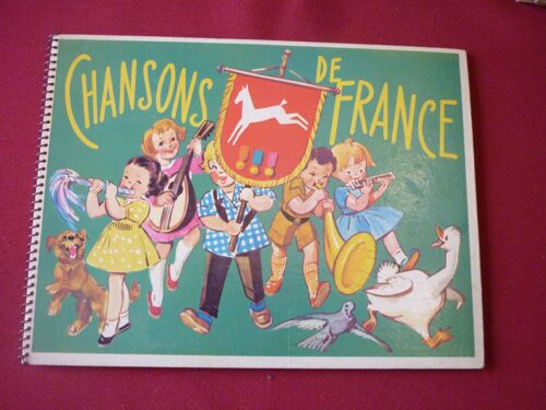 Livre Chansons De France N°8 – Chocolat Poulain