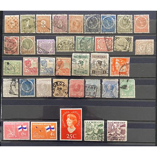 Lot De 37 Timbres Divers Colonies Pays-Bas